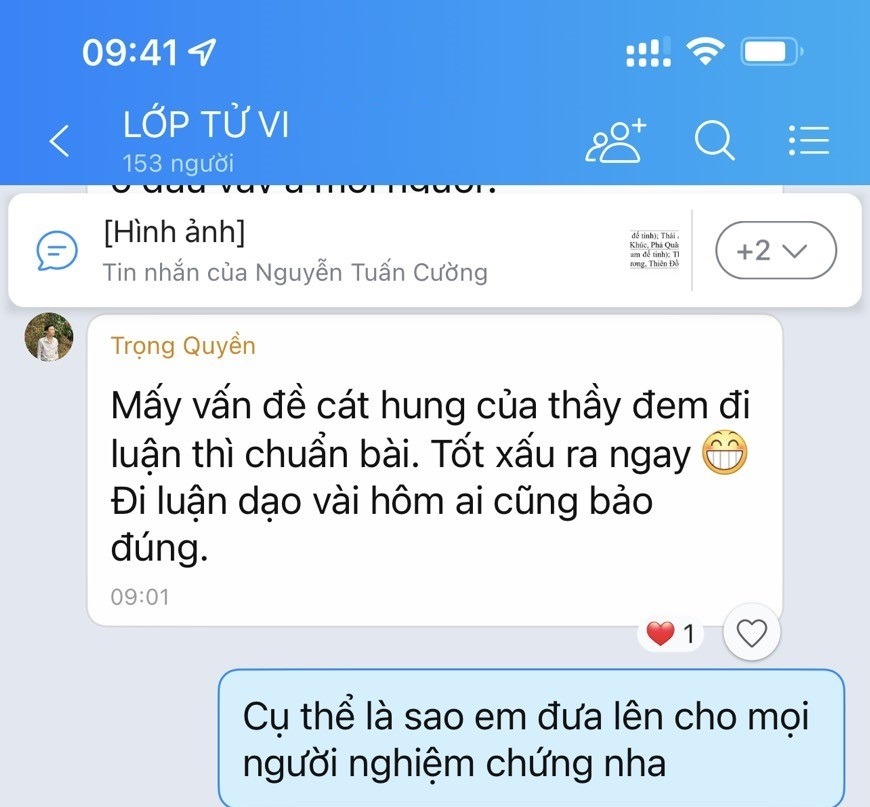 Học viên đem đi luận chuẩn bài
